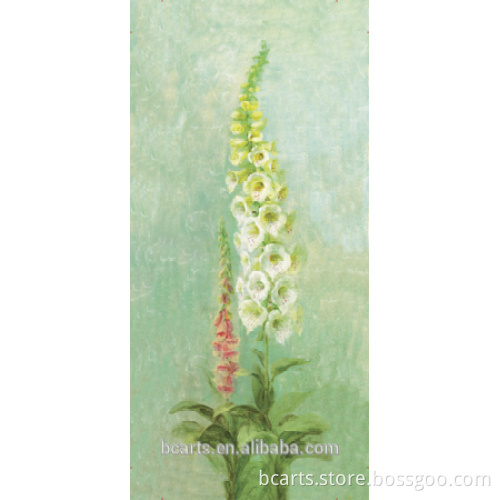 Top quality cheap modern designs canvas art flower painting